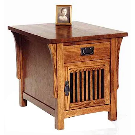 Commode with Drawer and Door